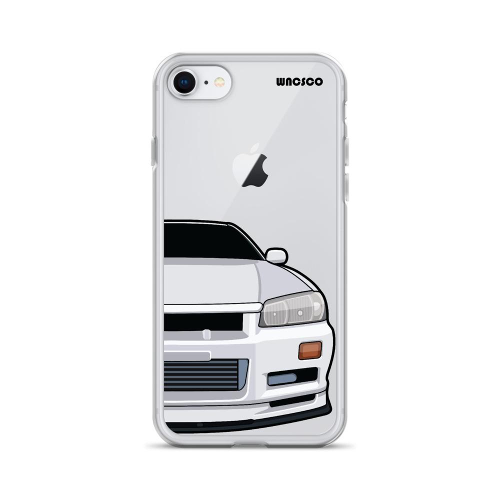 White R34 Phone Case